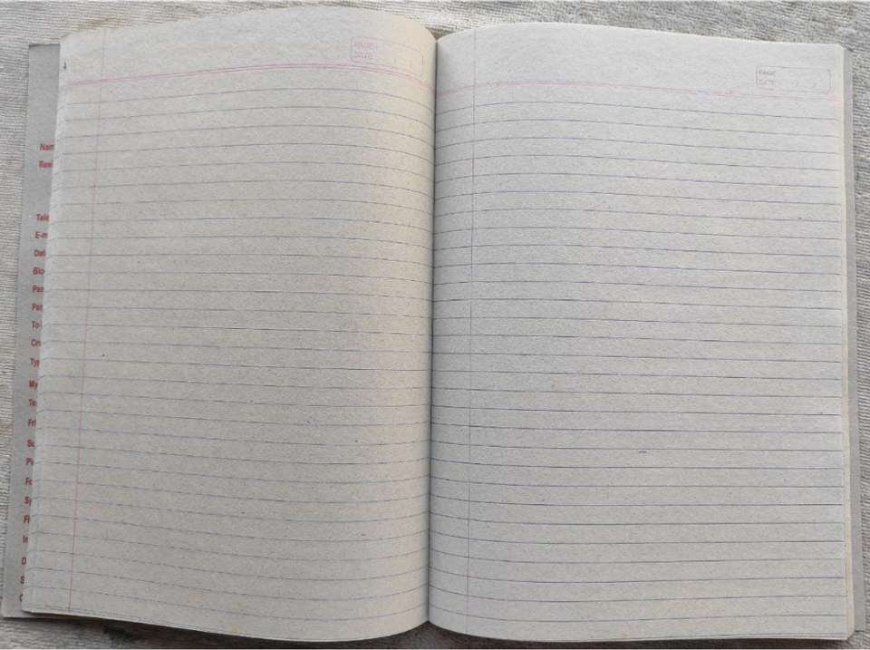 illume Rough Book A4 Notebook 1 line 224 Pages Price in India - Buy ...