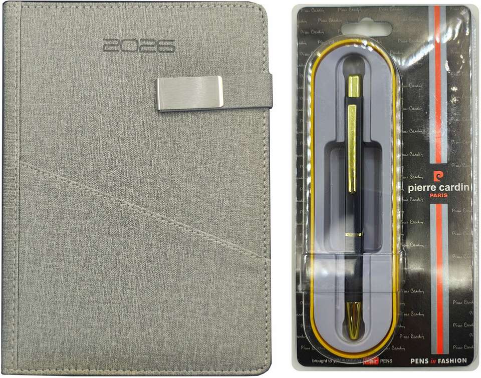 Noctifiers Infinity Infinity 2026 Diary + Pierre Cardin Hope Ball Pen A5 Diary Ruled 336 ...