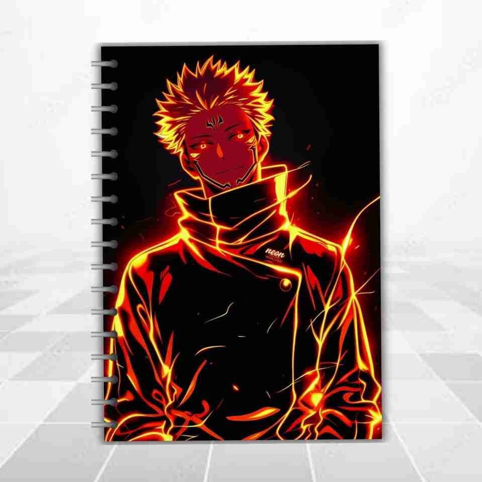 renukapress Speical Sukuna Anime A5 Drawing Pad Spiral Binding for ...