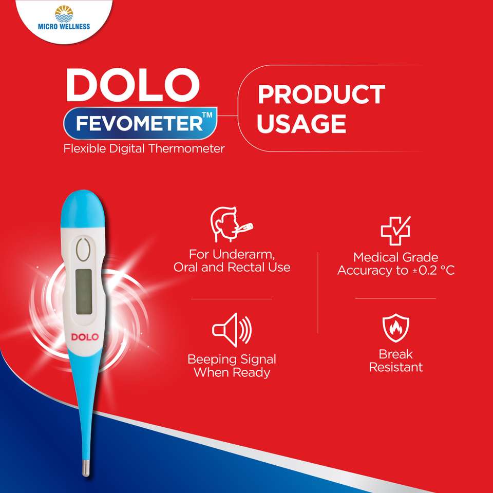Dolo Fevometer Fevo Flexible Digital Thermometer - Image 9