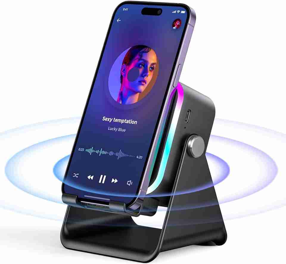 Opnex 5 in 1 Wireless Induction Bluetooth Speaker - Image 9
