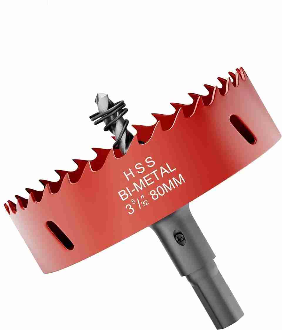DYTOOLS 1 PCS Bi-Metal Hole Cutter 80mm/3.14