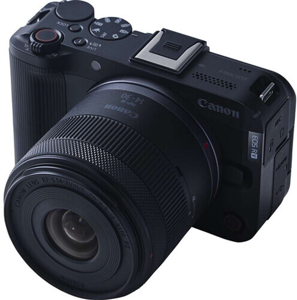 Canon EOS R50 V Mirrorless Camera Body withRF-S14-30mm F4-6.3IS STMPZ ...