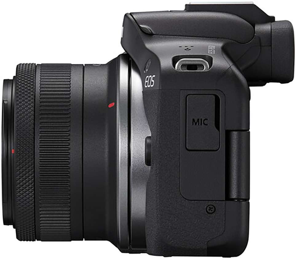 Canon EOS R50 Mirrorless Camera Body with RF - S 18 - 45 mm f/4.5 - 6.3 ...