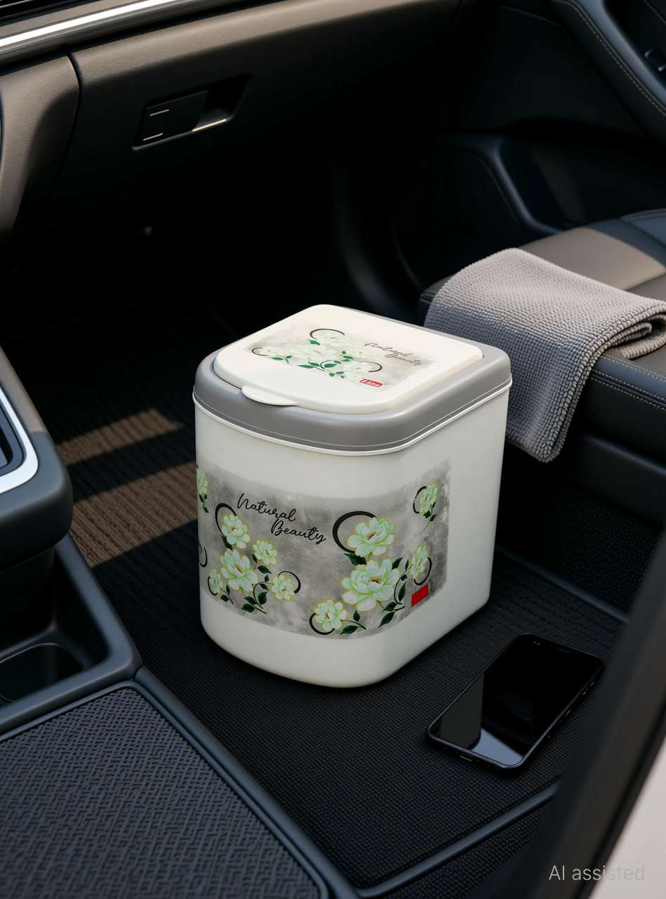 Developer Dustbin Icon Liza Desktop Mini Waste Bin Disposal Dustbin for Car Office Desk and ...