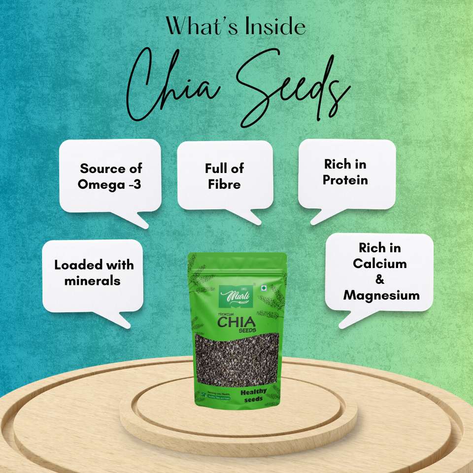 SHREE MURLI Raw Chia Seeds 1 Kg Chia Seeds Price in India - Buy SHREE ...
