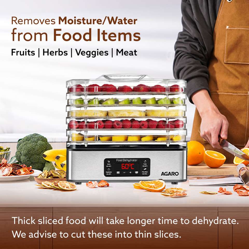 AGARO Regal 5-Tray Food Dehydrator - Image 7