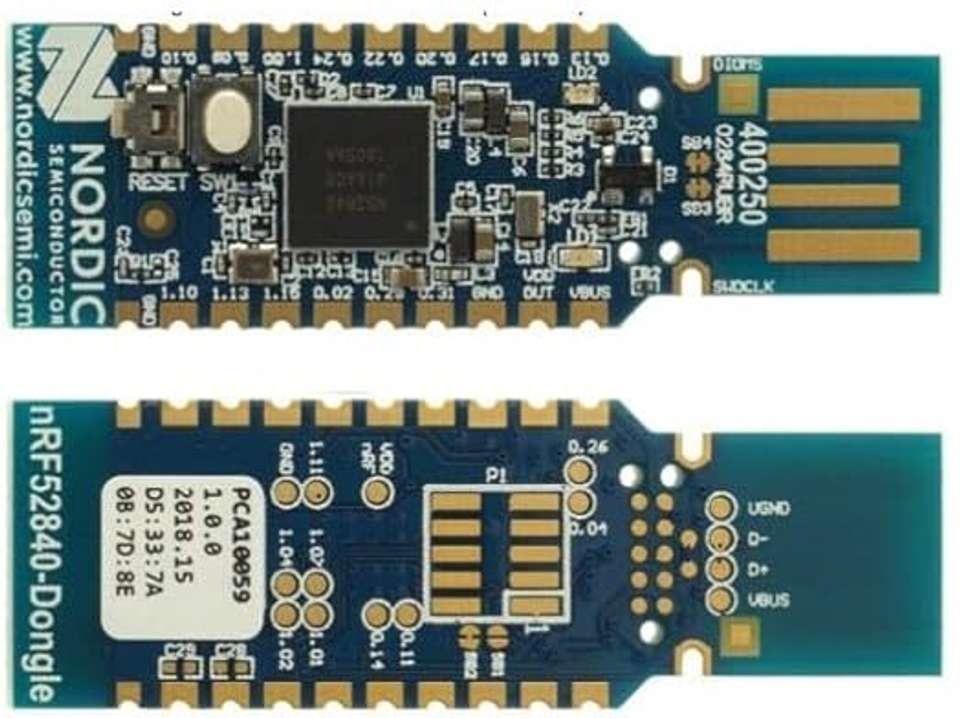 EmbeTronicX Official Nordic Semiconductor NRF52840-DONGLE - USB Dongle ...