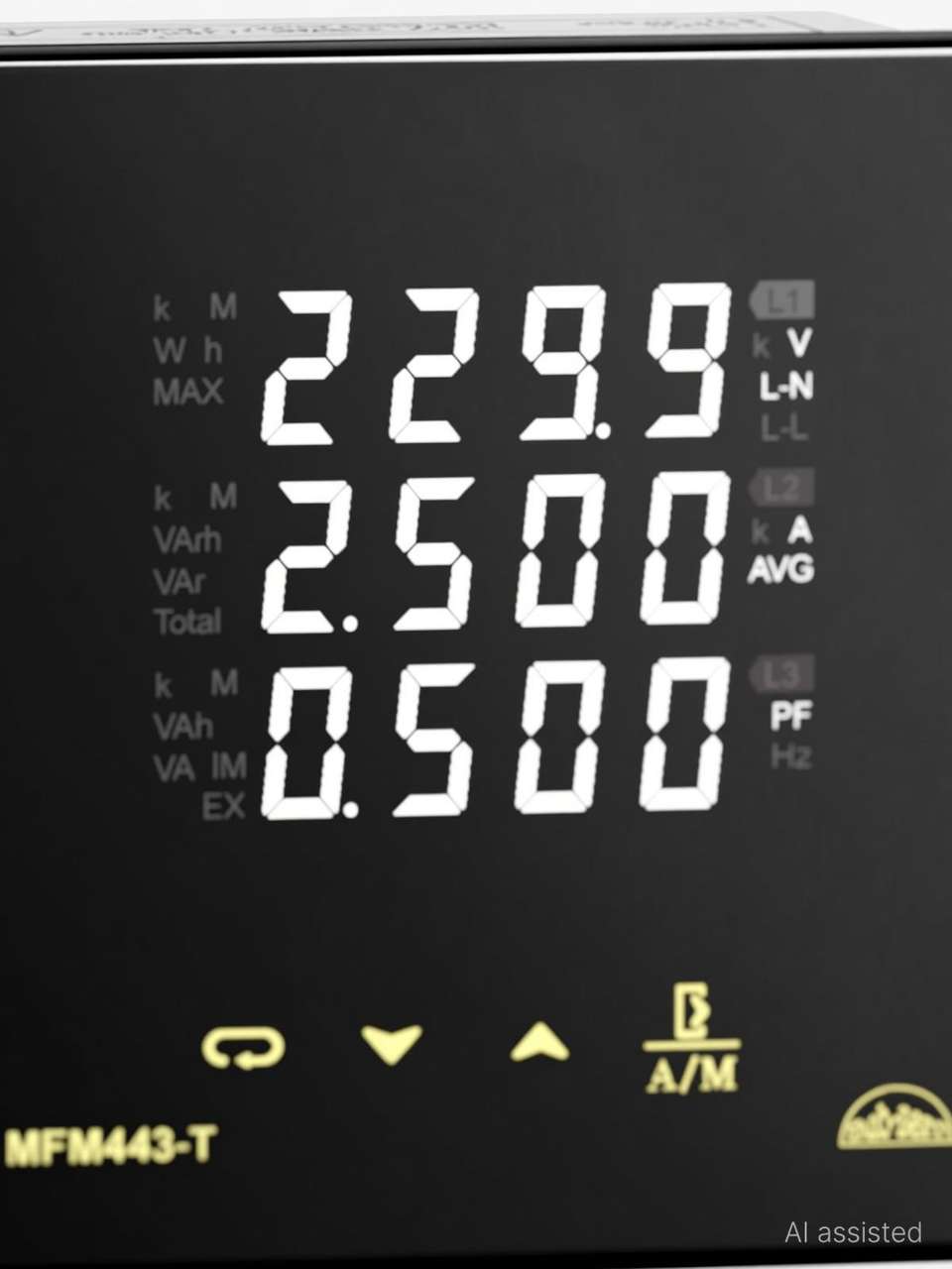 SUBZERO MFM433-T 3 Phase Multifunction Panel Meter LED Display Price in ...