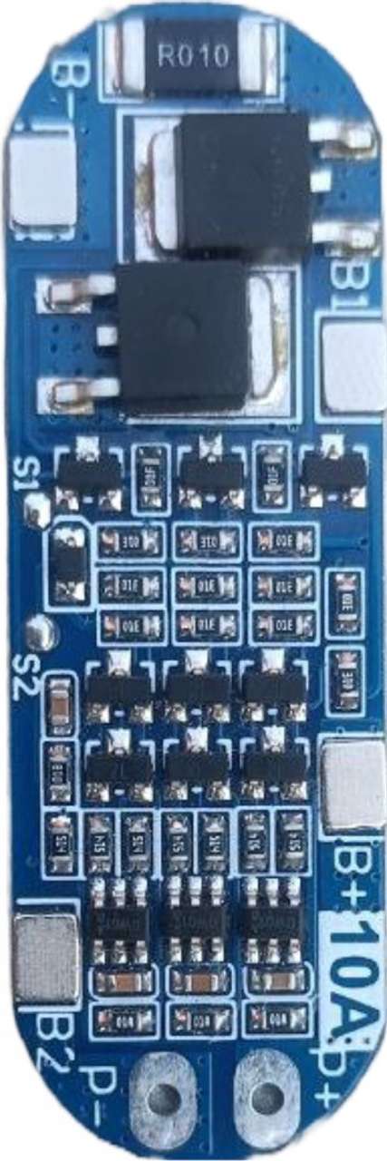 Electronics Crafts 3S 10A 12V 18650 Lithium Battery Charger Board ...