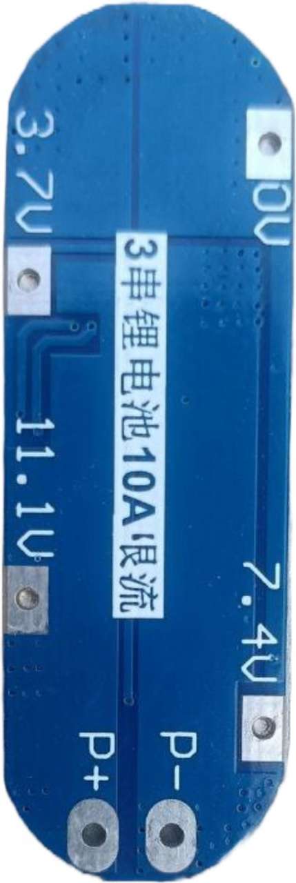 Electronics Crafts 3S 10A 12V 18650 Lithium Battery Charger Board ...