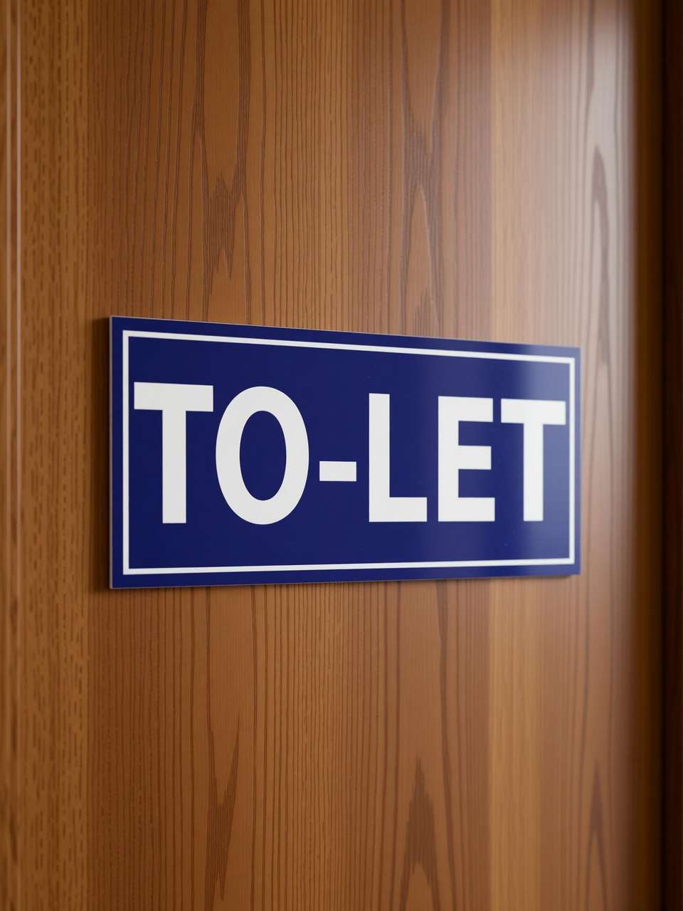 Re Let Sign WallDesign To-Let Sign Board 14 in x 7 in For Building Shop Appartment ...