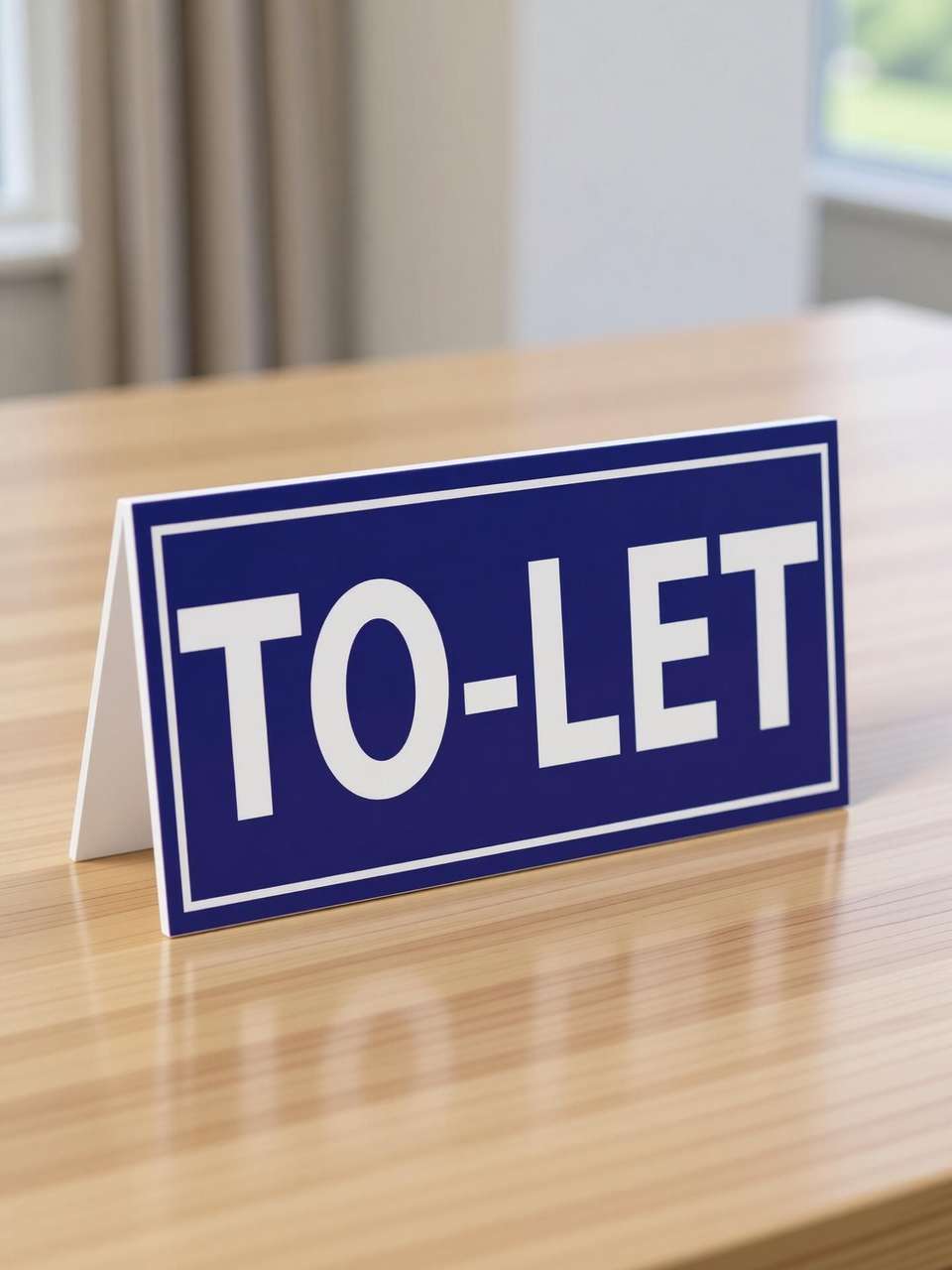 To Let Sign Drawing WallDesign To-Let Sign Board 14 in x 7 in For Building Shop Appartment ...