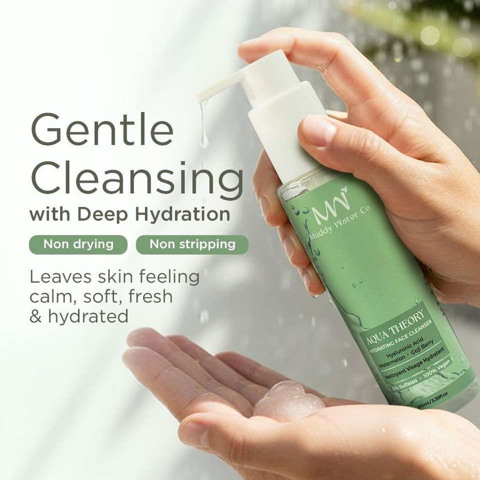 Muddy Aqua Theory Hydrating Face Cleanser 100ml - Image 9