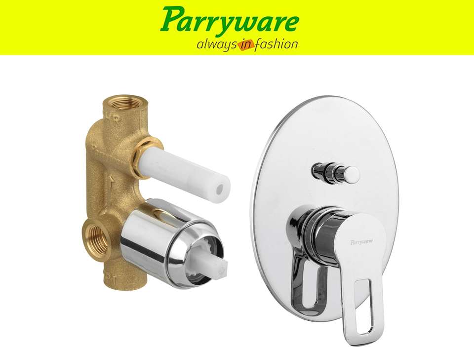Parryware Pluto concealed Diverter Body with Concealed Upper Part set ...
