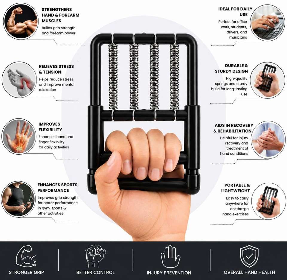 Spring For Finger Fitrox Pro 4 Spring Finger Grip Exerciser Hand Grip/Fitness Grip - Buy ...