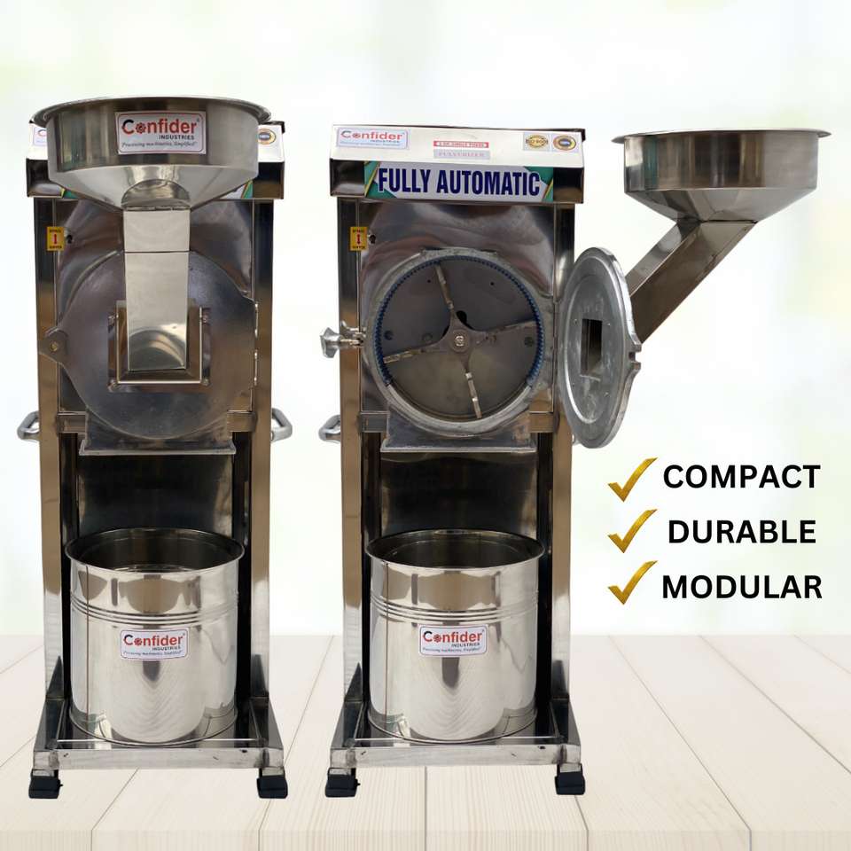 Confider Mini Pulverizer Machine 3 HP| 2in1 Pulverizer For Grains ...