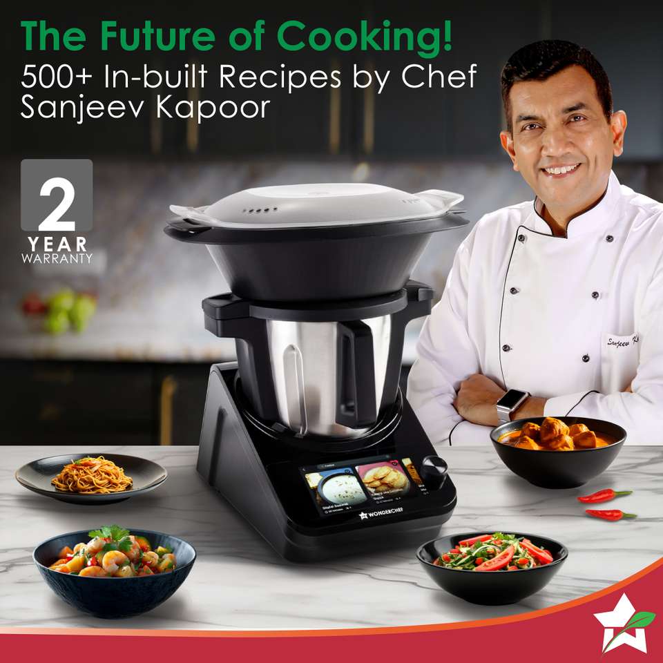 Wonderchef WONDERCHEF Chef Magic All-in-One Kitchen Robot 1800 W Food Processor ...