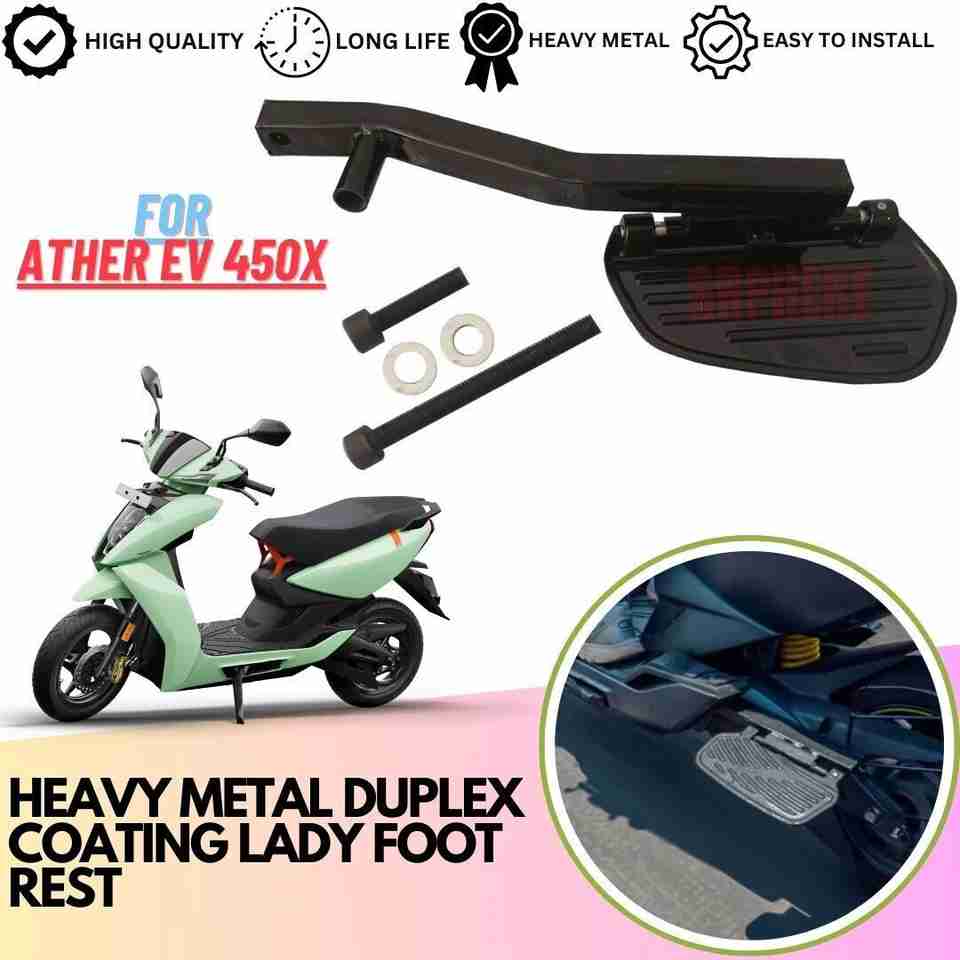 Vtrust HEAVY QUALITY FOOTREST ATHER EV 450X Foot Rest Price in India ...