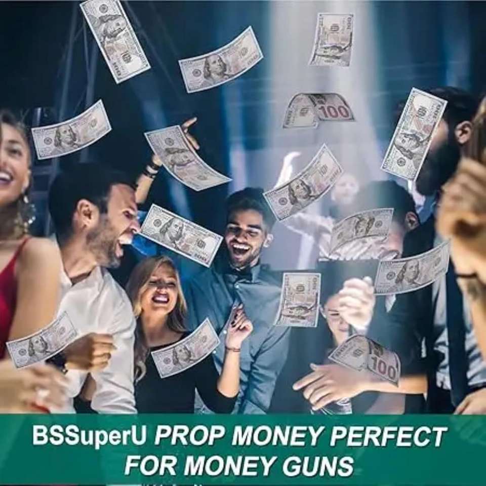Playhubs 400PCS Dummy Dollar Money Notes Toy for Kids 3+ | Party Favors & Movie Props Pretend Play Learning Money Toy Gag Toy Price in India - Image 8
