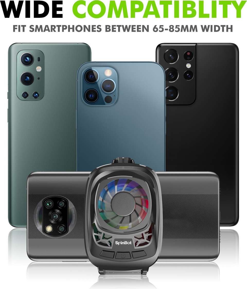 SpinBot IceDot semi-conducter based Mobile Cooler for Android/iOS ...