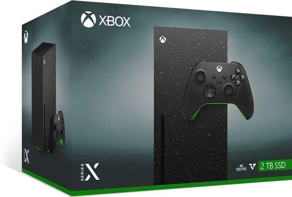 Xbox India Xbox Series X 2TB Galaxy Black Special Edition | 4K 120FPS Ultra Gaming ...