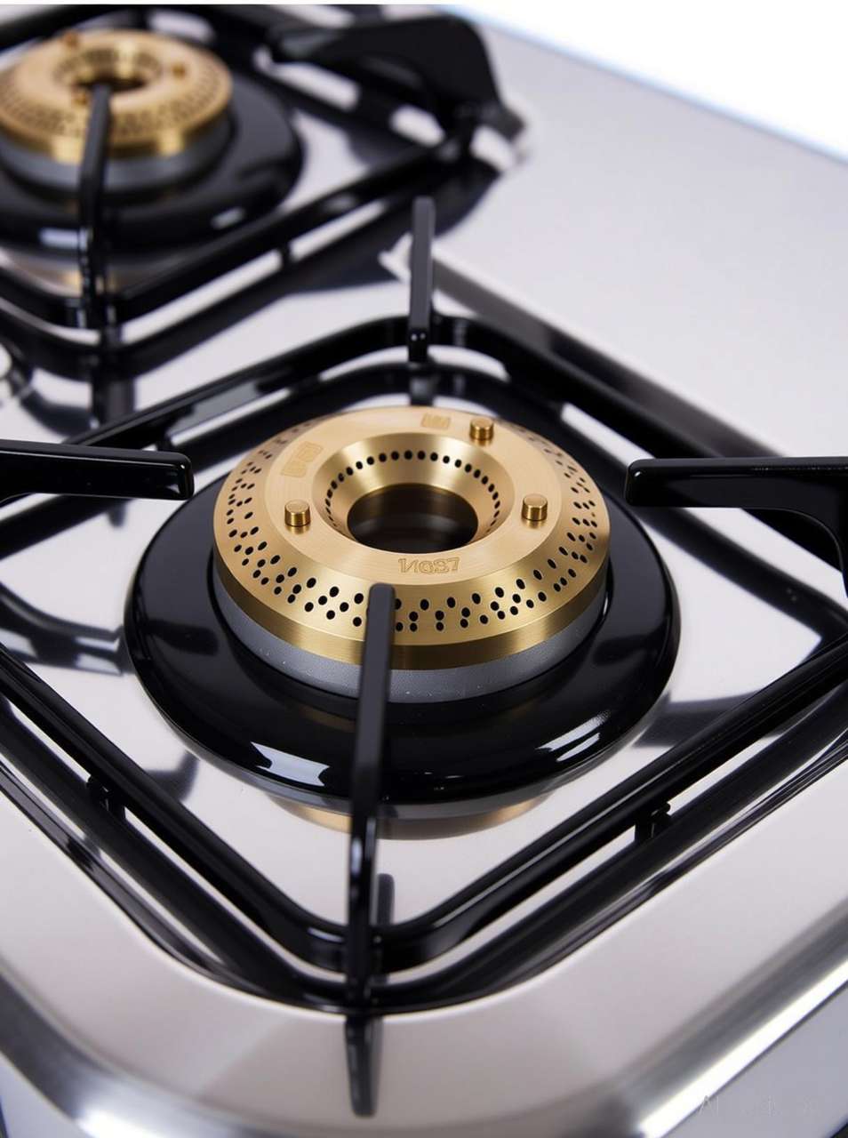 Glen 3 Burner 1037 SS BB with High Flame Burners Stainless Steel Manual ...