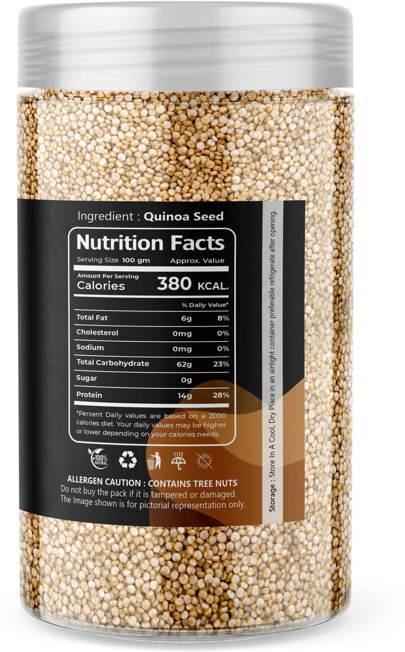 Rustic Bites Quinoa Seeds | Premium Quality Raw Quinoa | Healthy