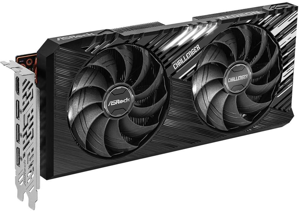 ASRock RX 7700 XT GDDR6 12 GB AMD Radeon Chipset 192 bit 2584 MHz ...