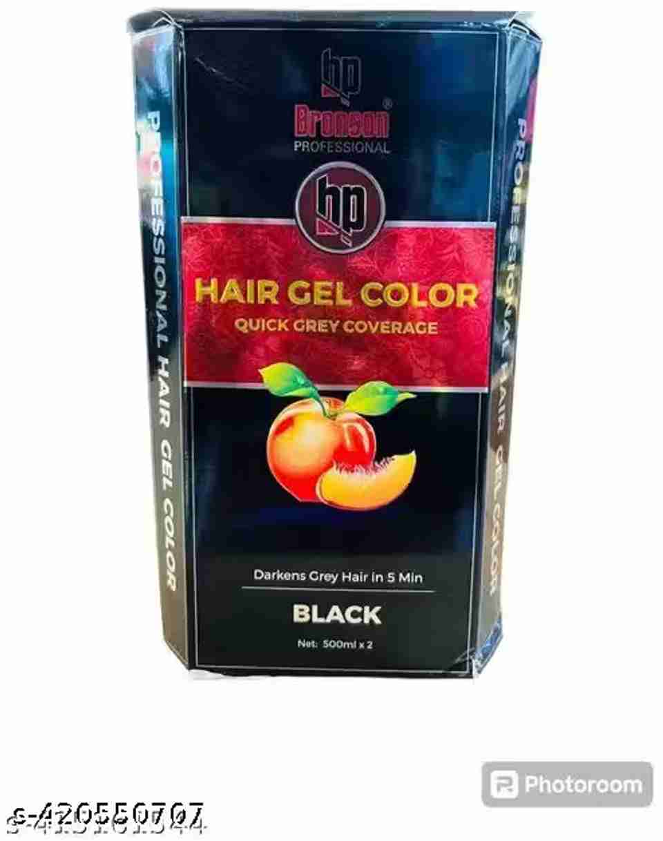 BP BRONSON Hair Gel Color Black - Image 6