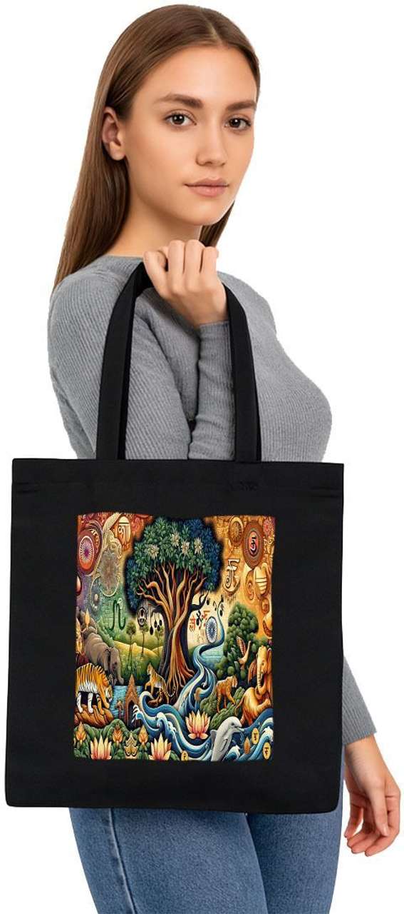 Buy house of common Women Black, Black Tote Black_Black(2687) Online ...