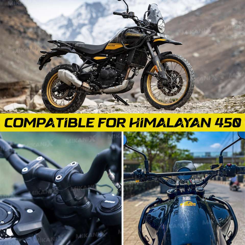 BRXR Himalayan 450 Bike Handlebar Riser | Handle Height Raiser For ...
