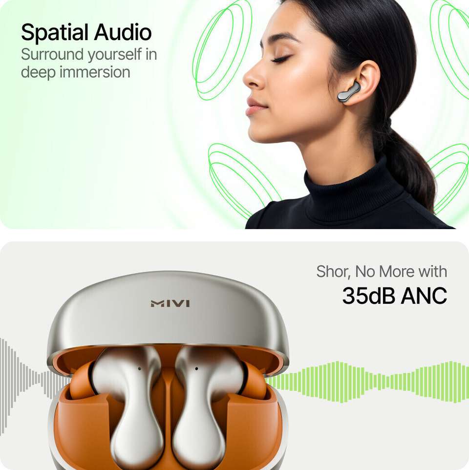 Mivi AI-Buds (Breakthrough Launch), World's 1st Human-like AI, Android ...