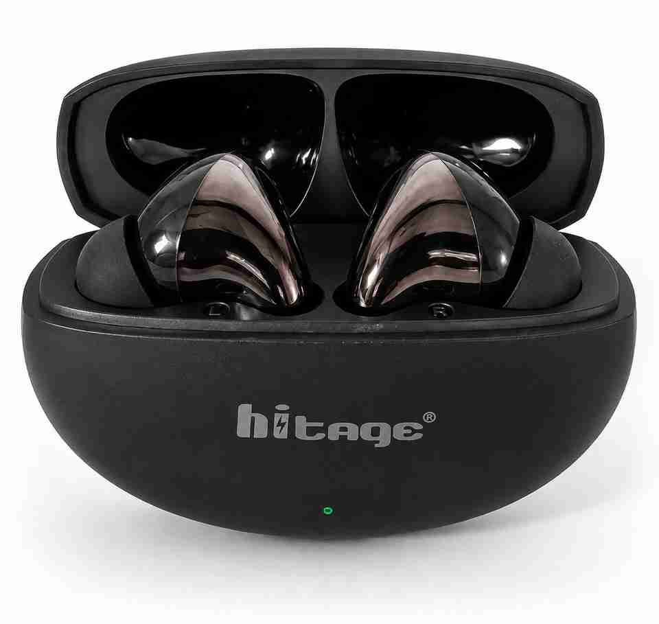 Hitage TWS-627 True Wireless Bluetooth Headset Black - Image 4