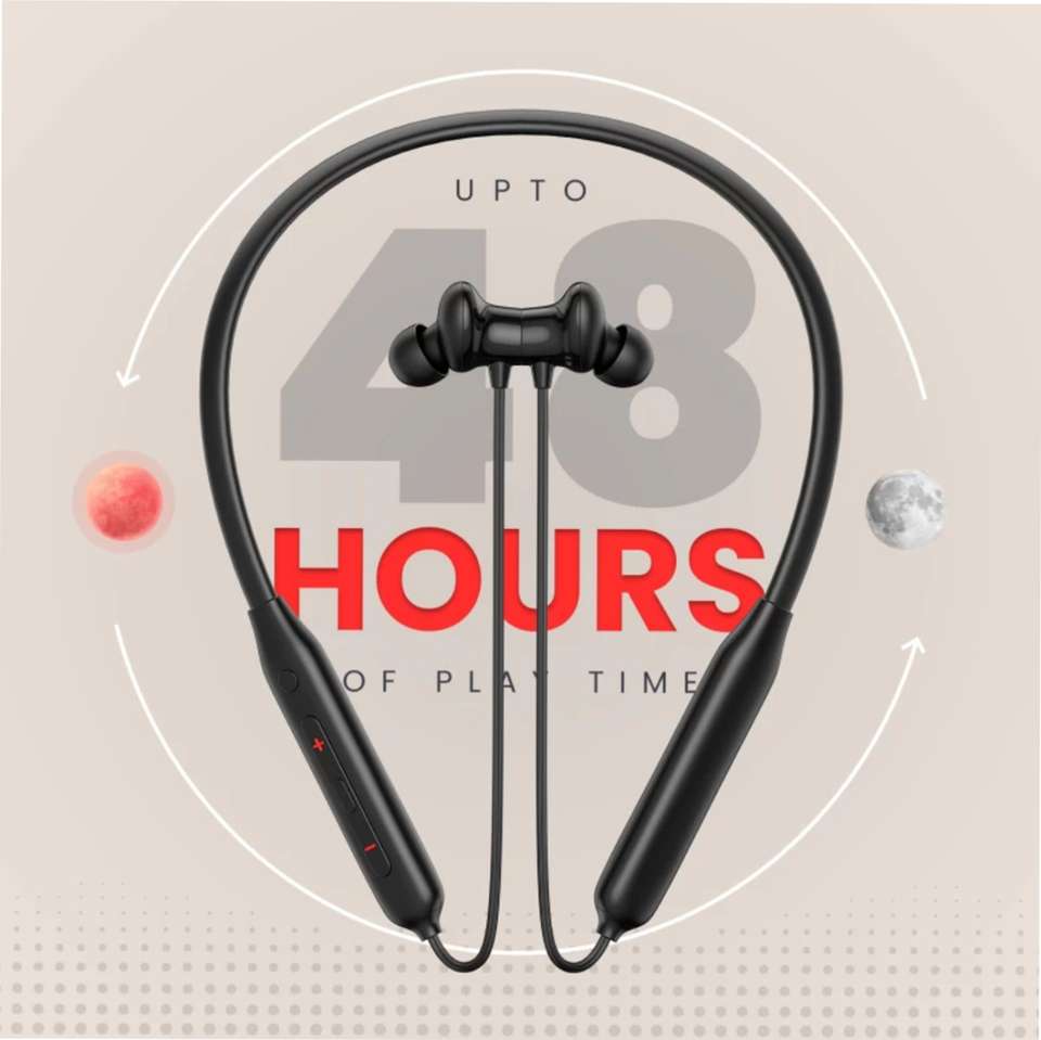 Qvee Bullets Q2 - MAGNETIC POWER OFF/ON 48Hr Playtime Headphone ...