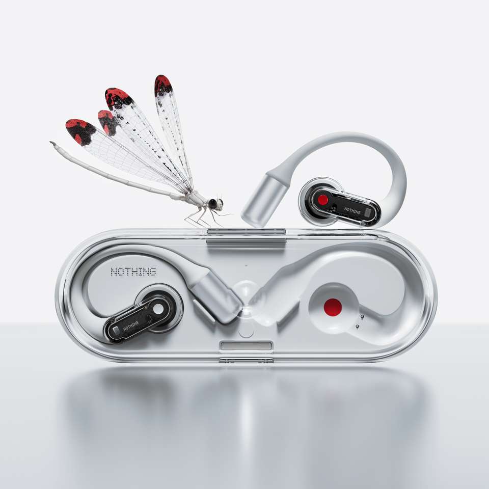 Nothing Driver Nothing Ear (Open)|Open Sound Technology|Dual Mics|14.2mm Dynamic ...