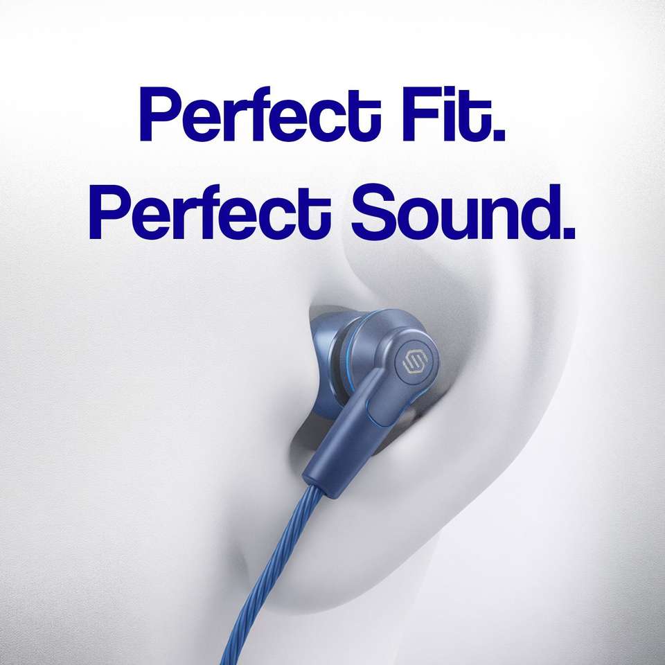 Soroo Future Type-C Wired Earphones with HD Sound, In-Line Mic & Tangle ...