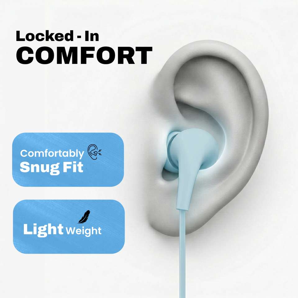 EVM Type-C Earphones [New Launch] Hi-Res Audio, Mic | Noise Isolation ...