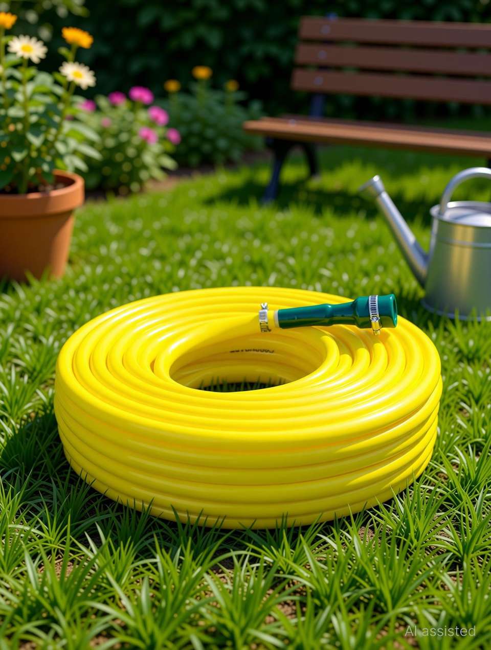 AHYRA 20 Mtr PVC Water Pipe, Durable & Flexible with Accessories ...