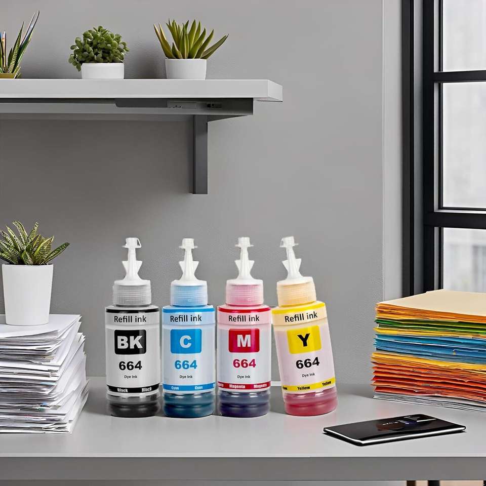 Gedi 664 Refill Ink Bottle for Epson L130, L220, L310, L360, L365, L380 ...