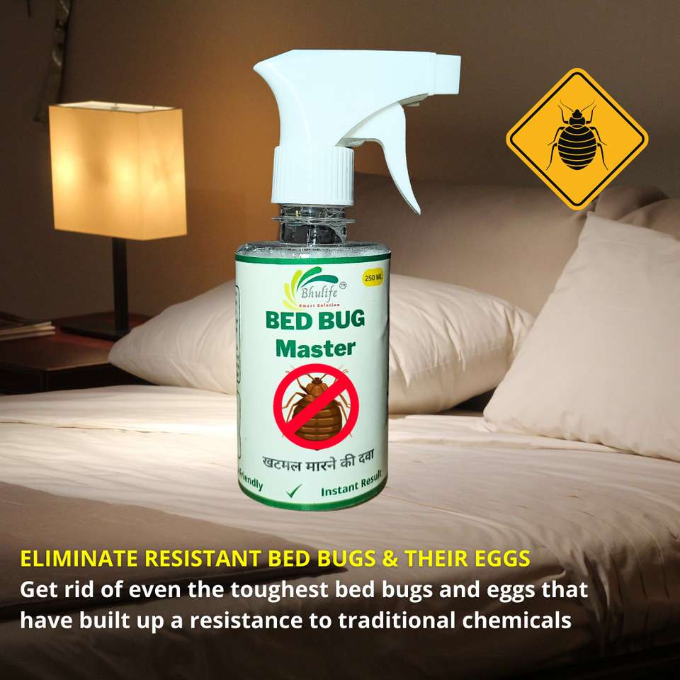 BhuLife Organic Bedbug Eliminator Spray | Khatmal Marne Ki Dawa - Buy ...