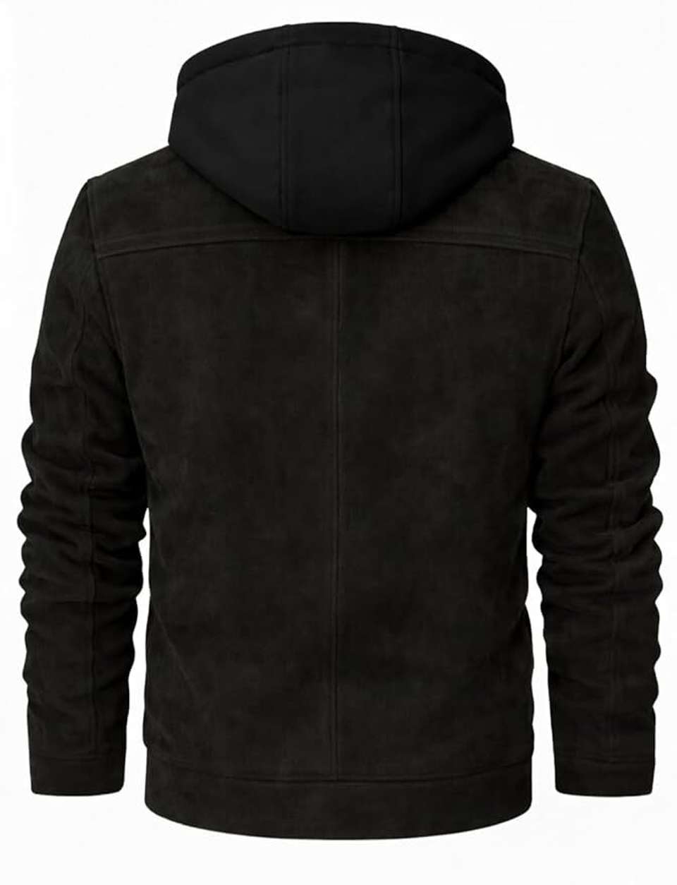 Blaq Ash Men Solid Biker/Riding Jacket Gray - Image 9