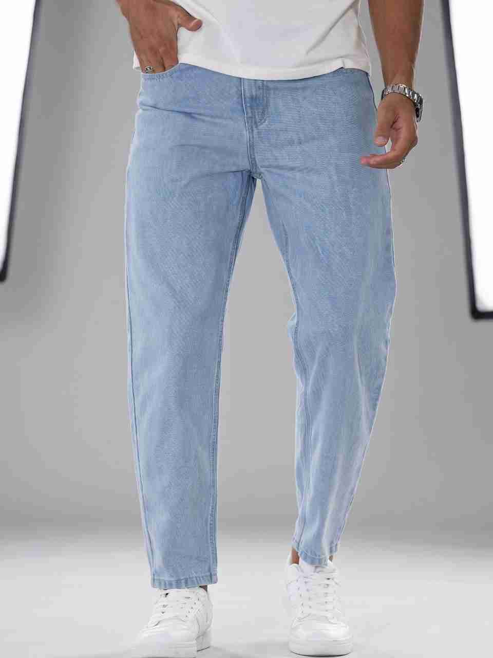 gntrends Men Light Blue Jeans - Image 4