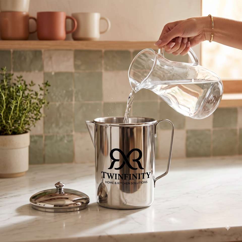 Noctifiers Infinity TWINFINITY 1.5 L Stainless Steel Water Jug Price in India - Buy ...
