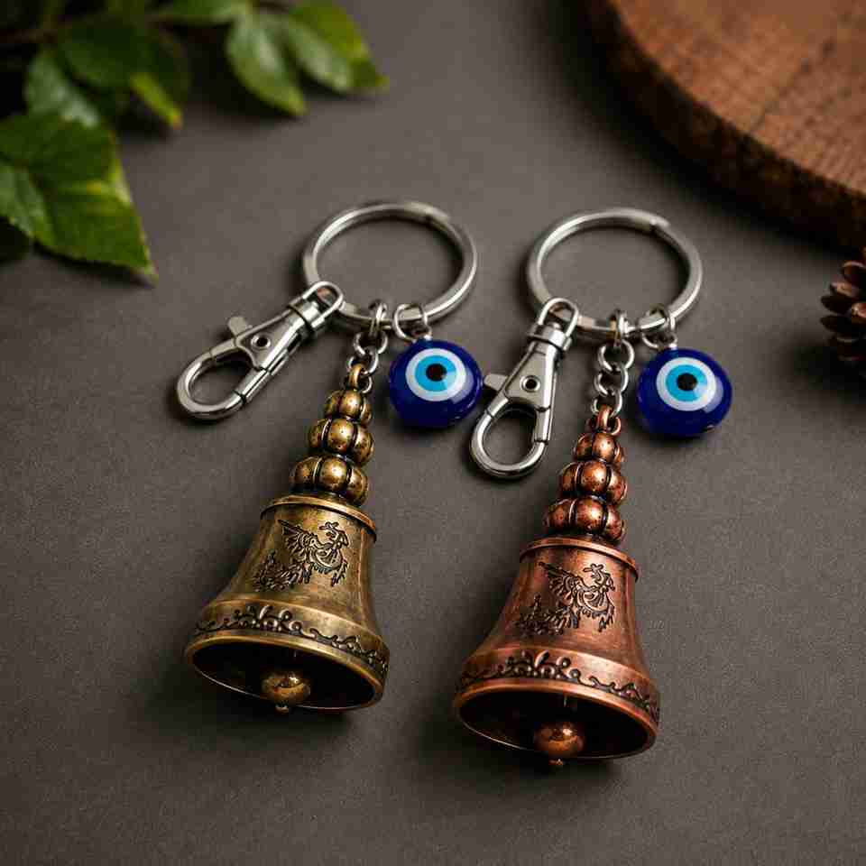Bell Emage Playchic Guardian Bell Keychain for Bike & Motorcycle Keys Pack of 2 ...