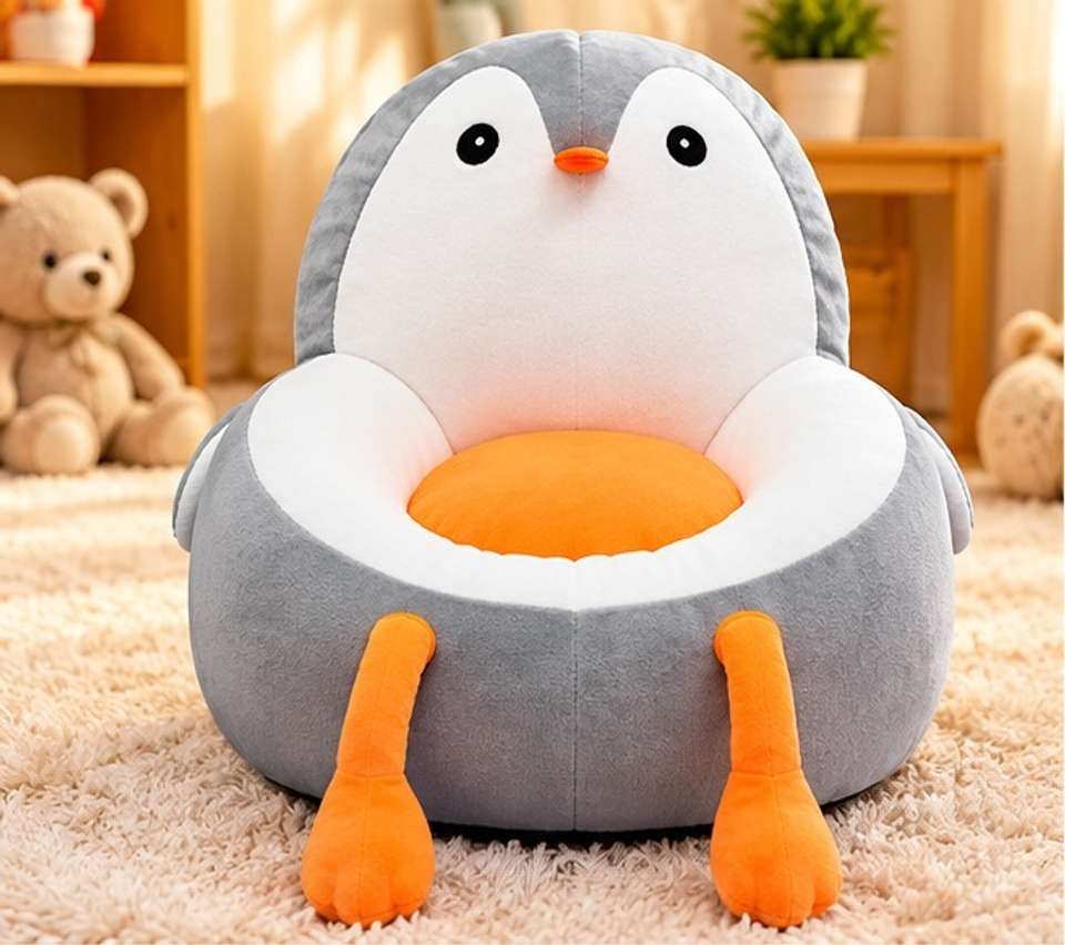 Chair Notifier poonam creations Soft Plush Cushion Kids Sofa Seat | Rocking Chair ...