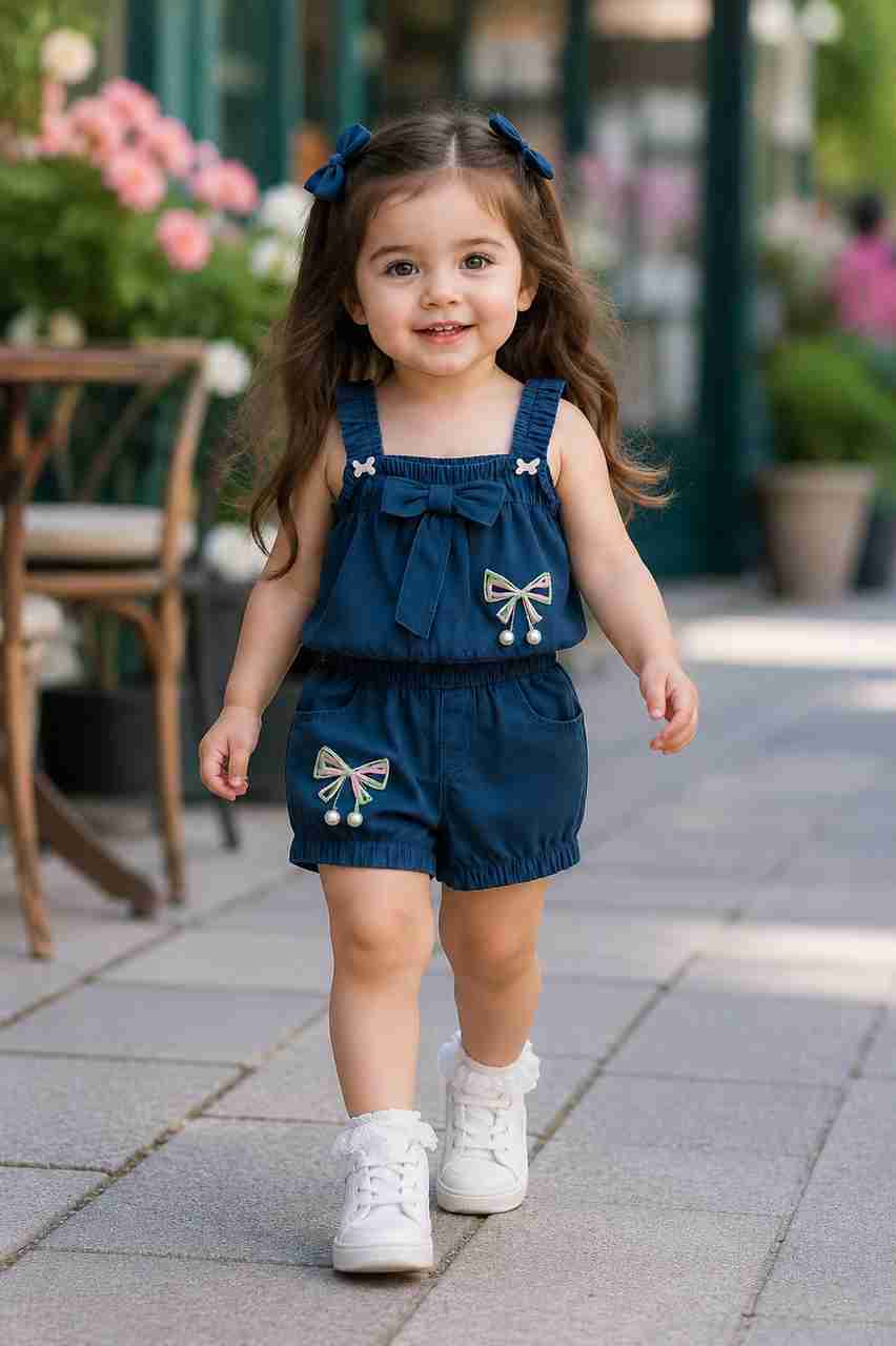 OMSAIHOSIERY Baby Girls Casual Top Shorts Price in India - Buy ...