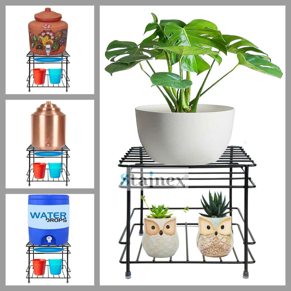 Stainex Matka Kitchen Rack Steel /Water Pot Stand/Matka Stand/Kitchen ...