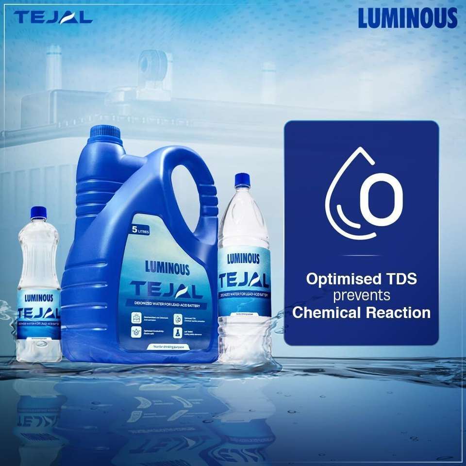 luminous Tejal Deionized Water for inverter battery and automotive ...