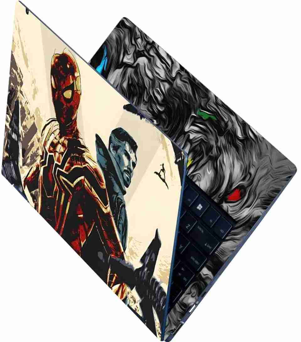 Anweshas Full Body Laptop Skin Sticker - Spider Man And Dr Strange Art ...